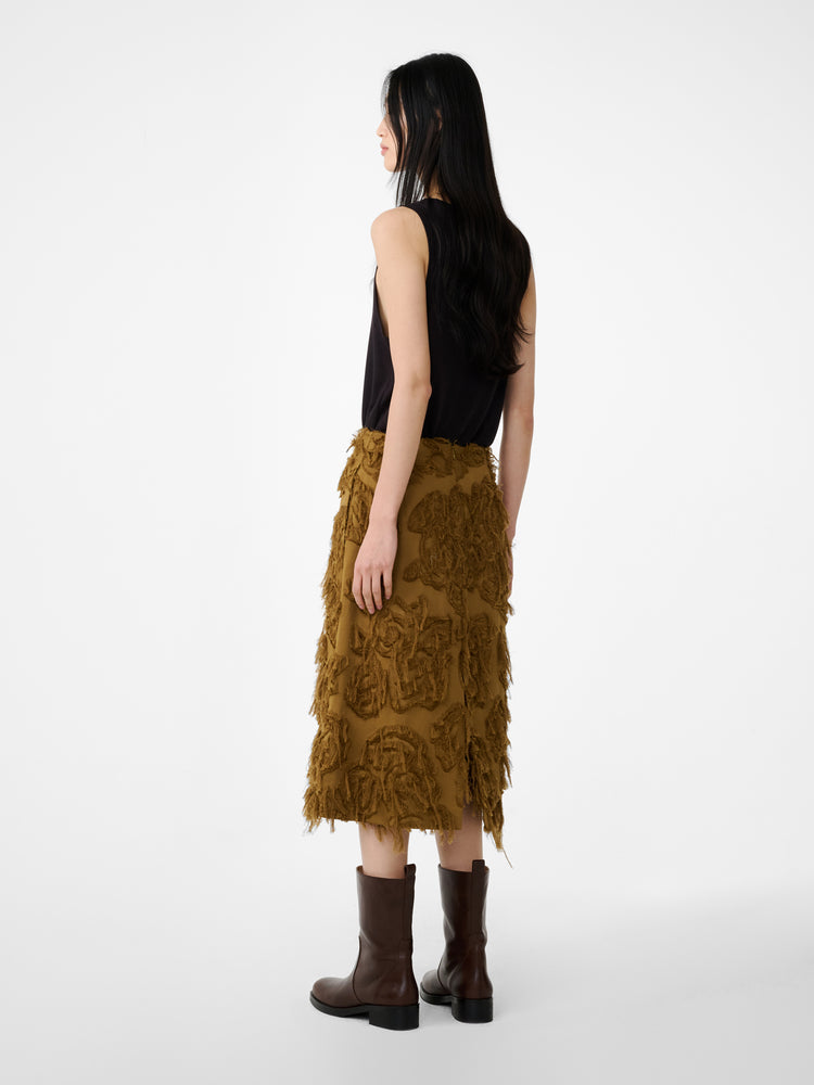 ROEPER SKIRT IN MUSTARD