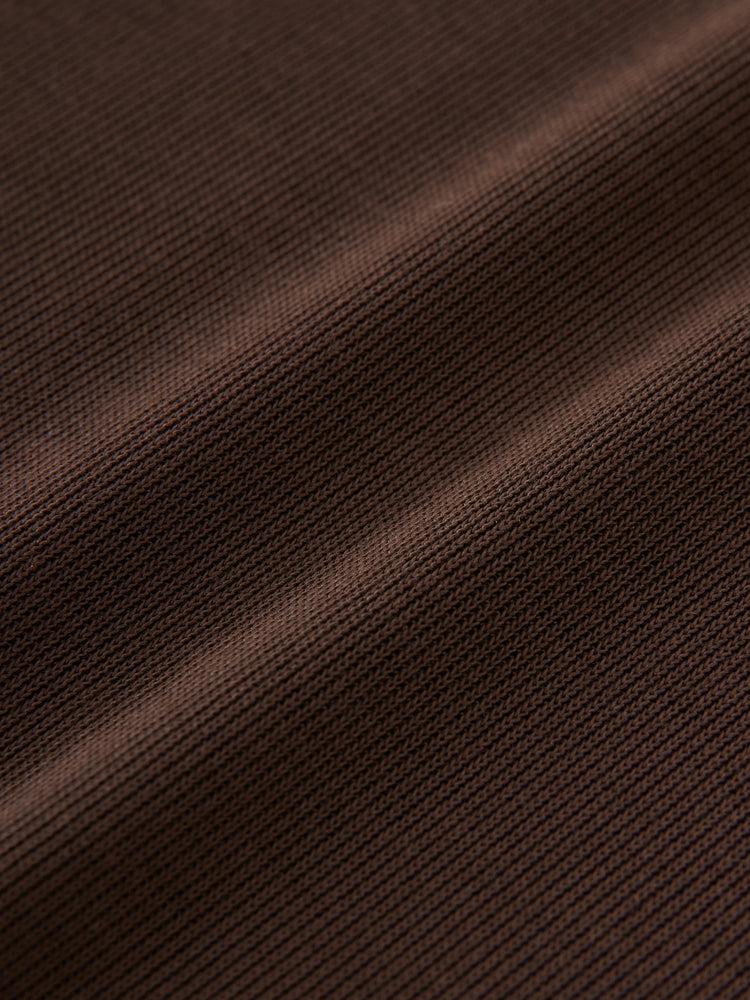ROND T-SHIRT IN CHOCOLATE BROWN