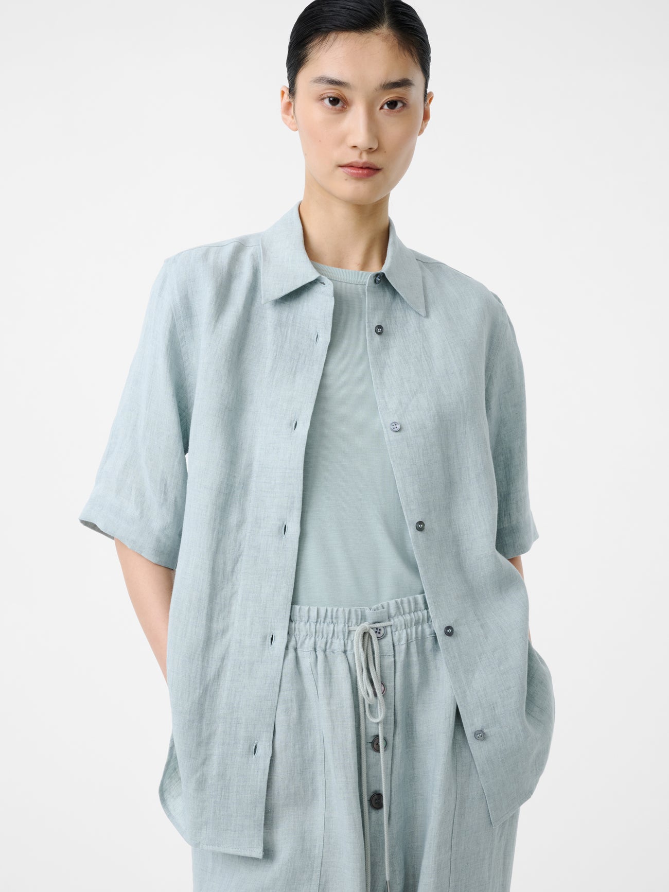 ROND T-SHIRT IN SPEARMINT