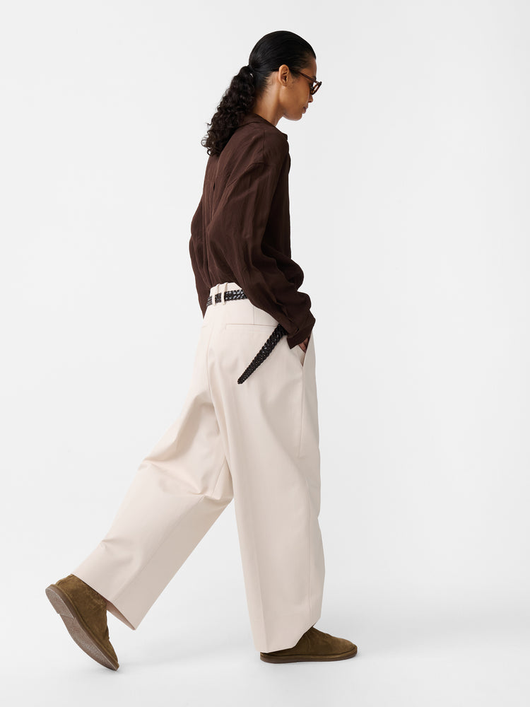 ROUEN SHIRT IN ALMOND