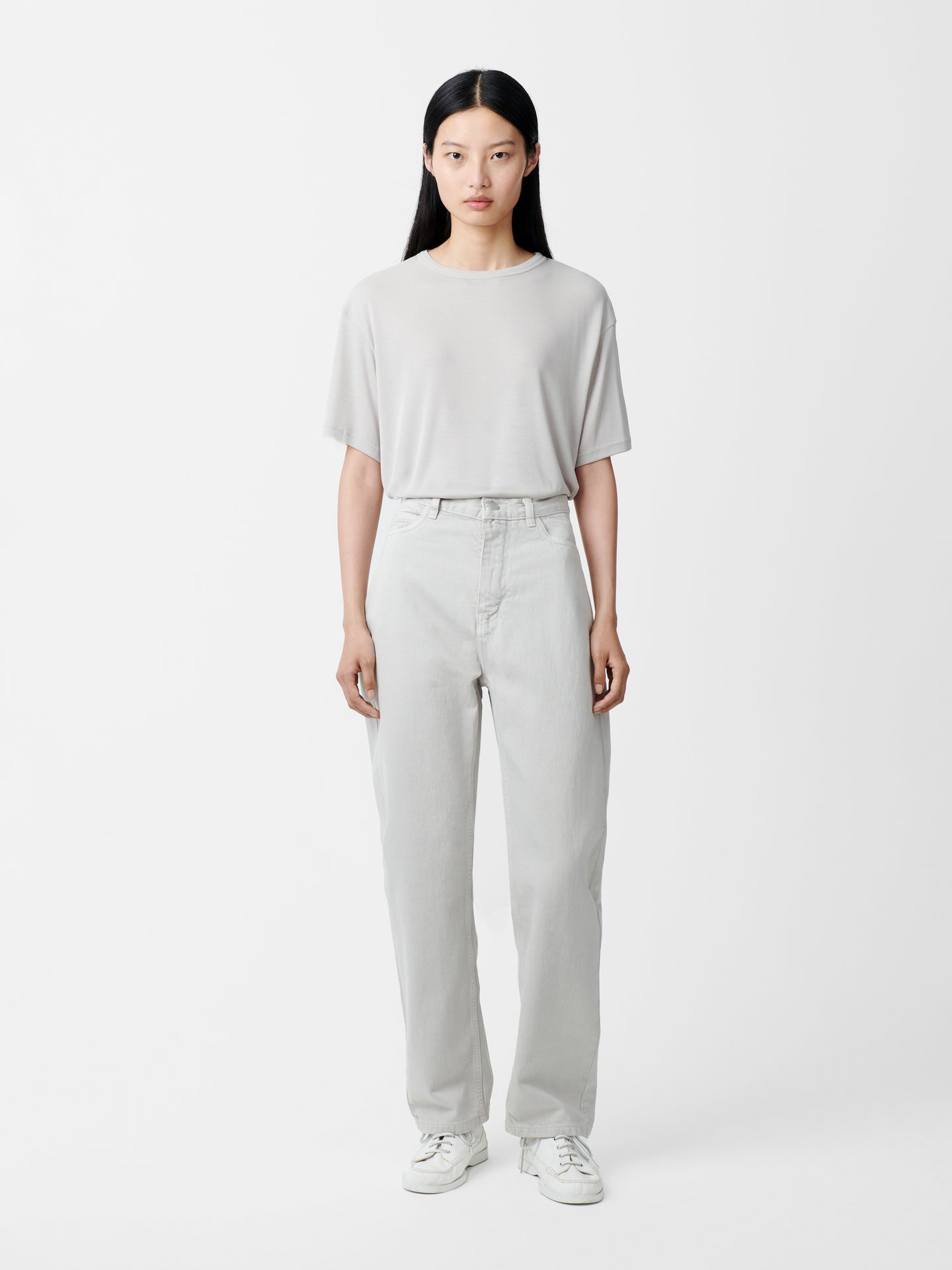 STUDIO NICHOLSON　パンツ　レディース レディース】PEACHED COTTONTWILL VOLUME PANTS | STUDIO