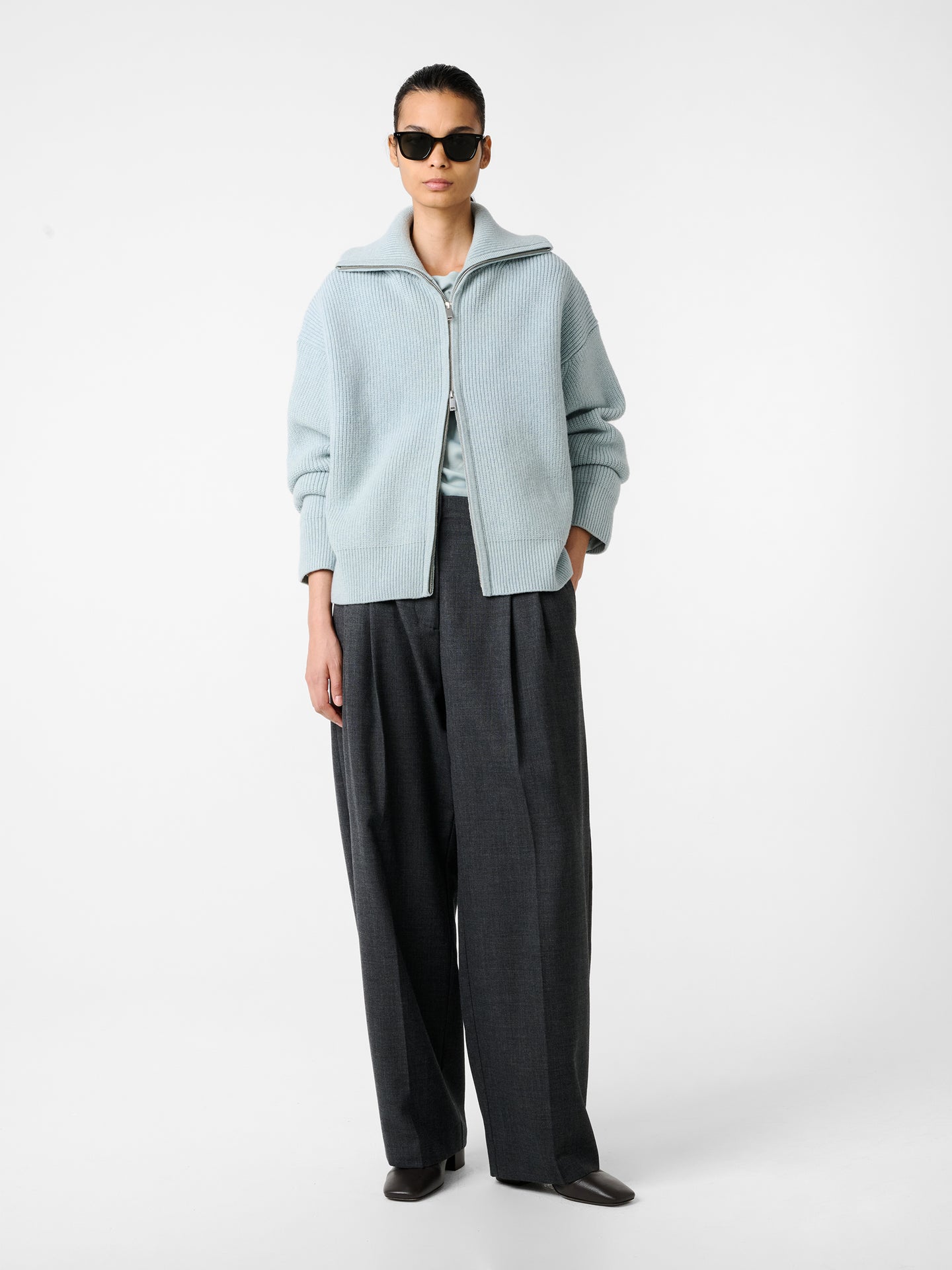 SANDOS KNIT IN MIST