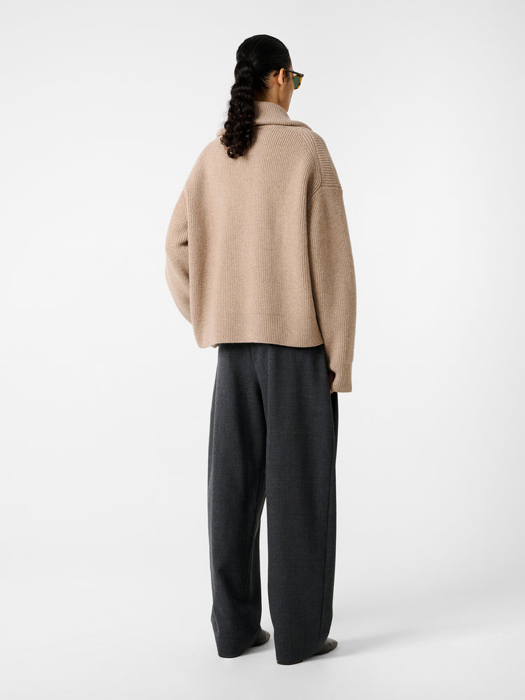 SANDOS KNIT IN OATMEAL