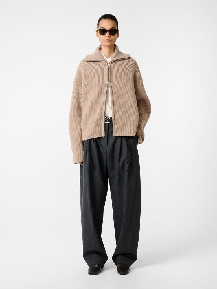 SANDOS KNIT IN OATMEAL
