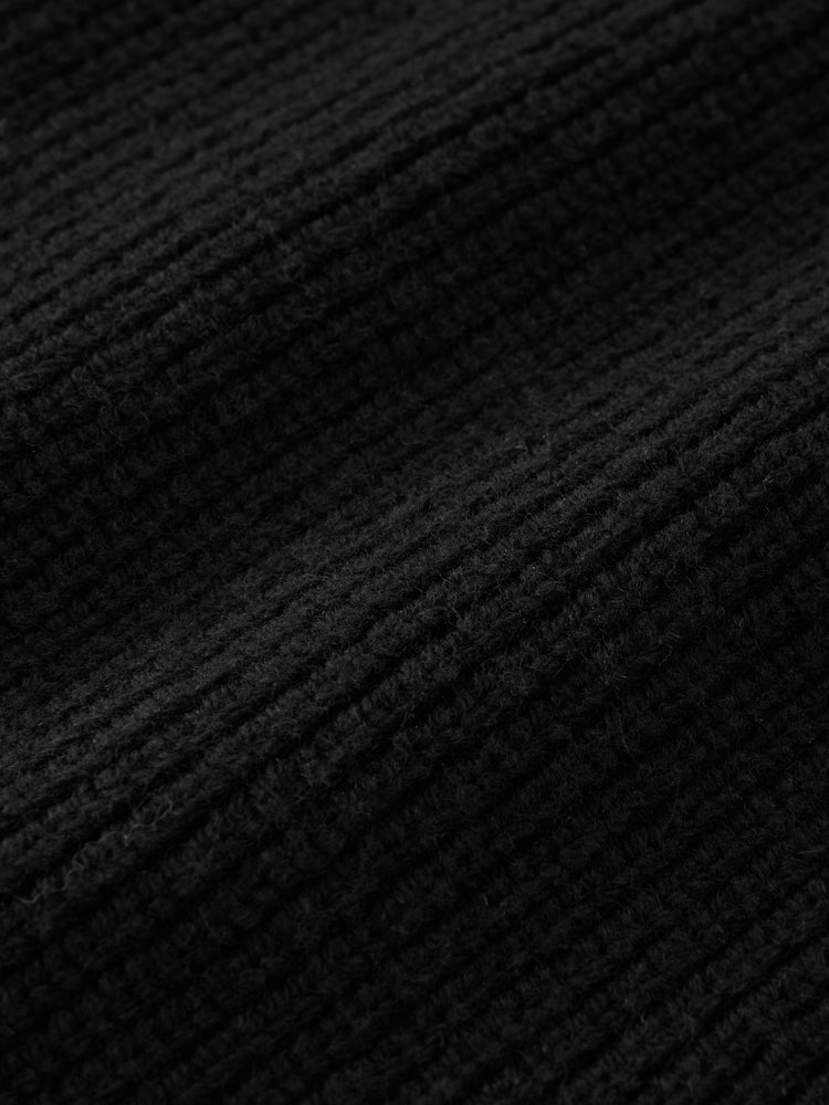 SANDOS KNIT IN BLACK
