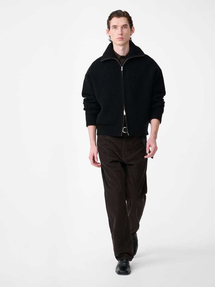 SANDOS KNIT IN BLACK