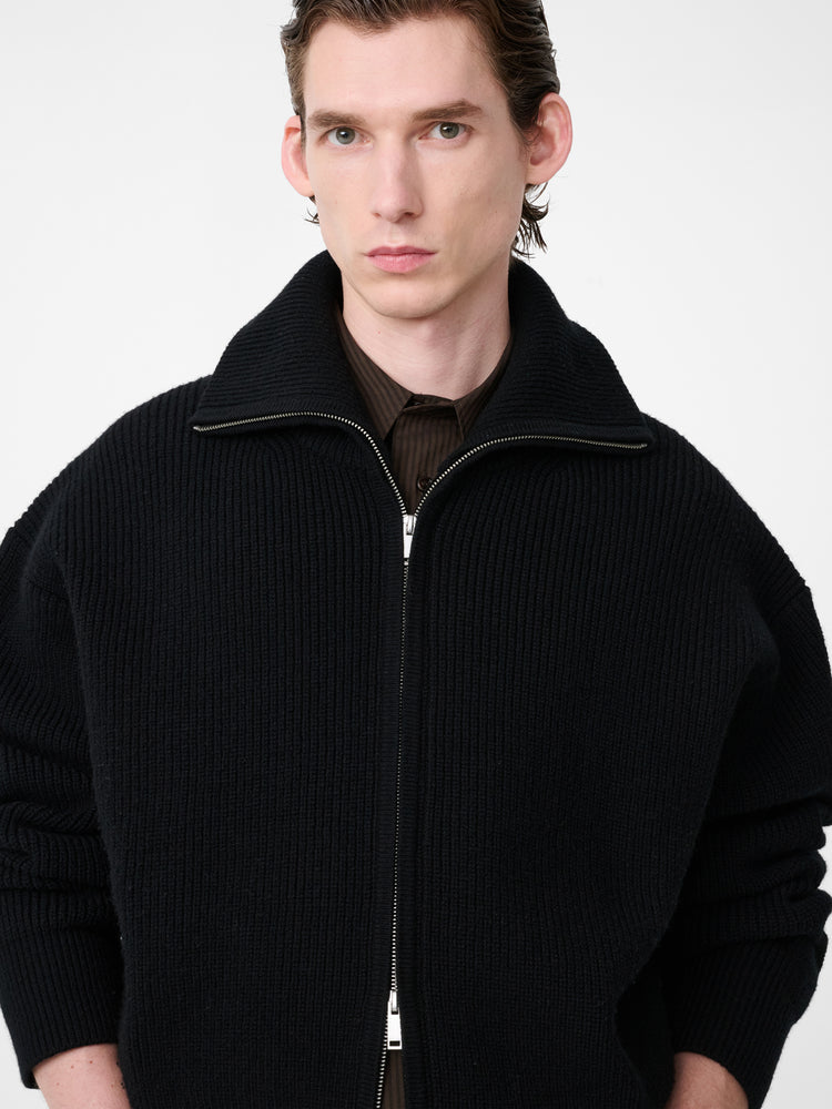 SANDOS KNIT IN BLACK