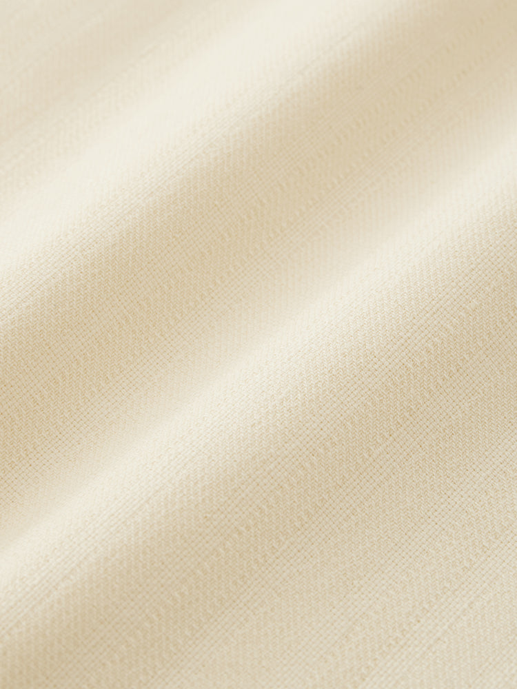 SANKO MATELASSE SHIRT IN ANTIQUE WHITE