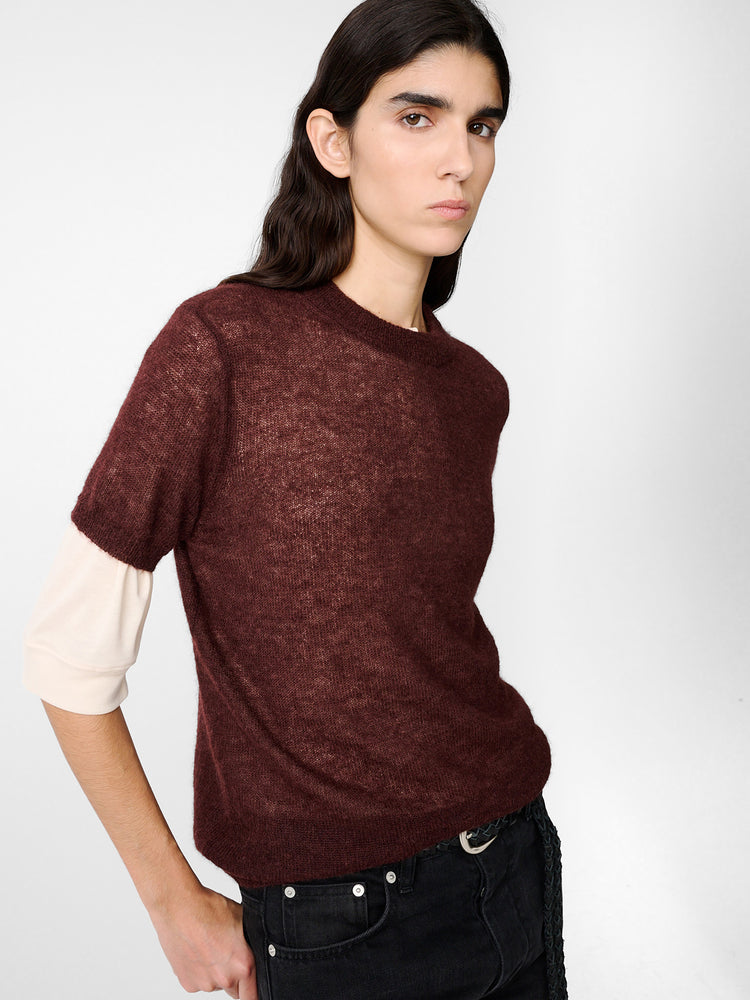 SEREN KNIT IN MULBERRY