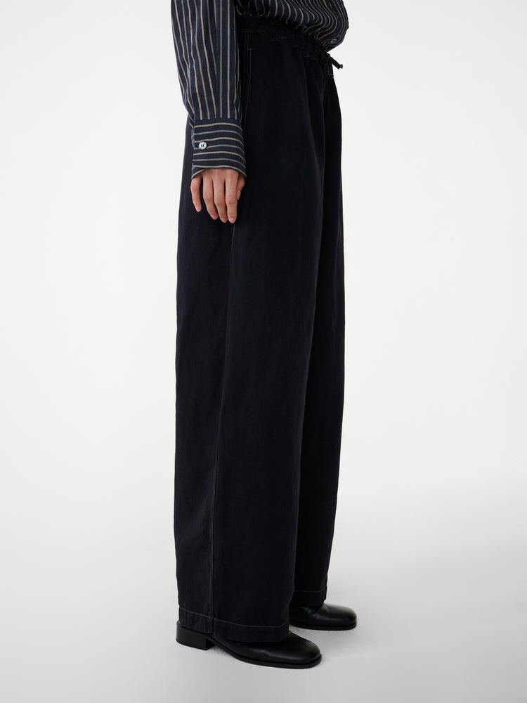 SONNY PANT IN BLACK GRAPE