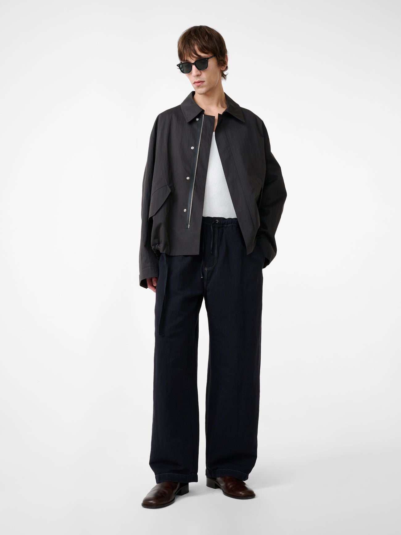 SONNY PANT IN BLACK GRAPE