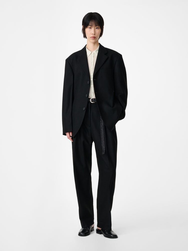 SONO WOOL JACKET IN BLACK