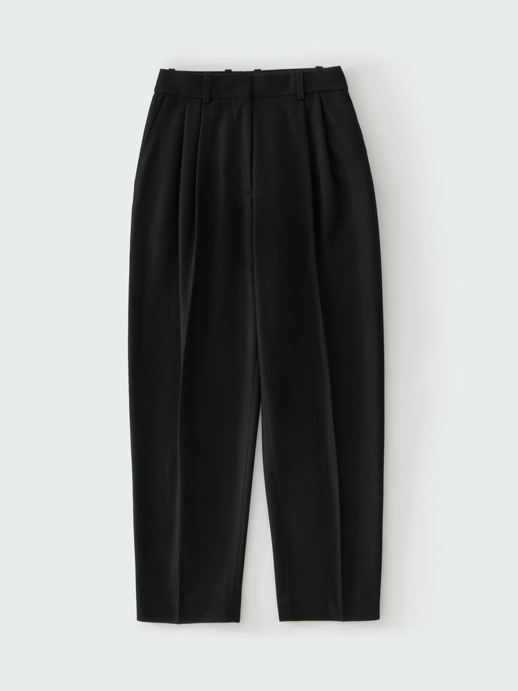 SPERRO WOOL TAILORED PANT IN BLACK