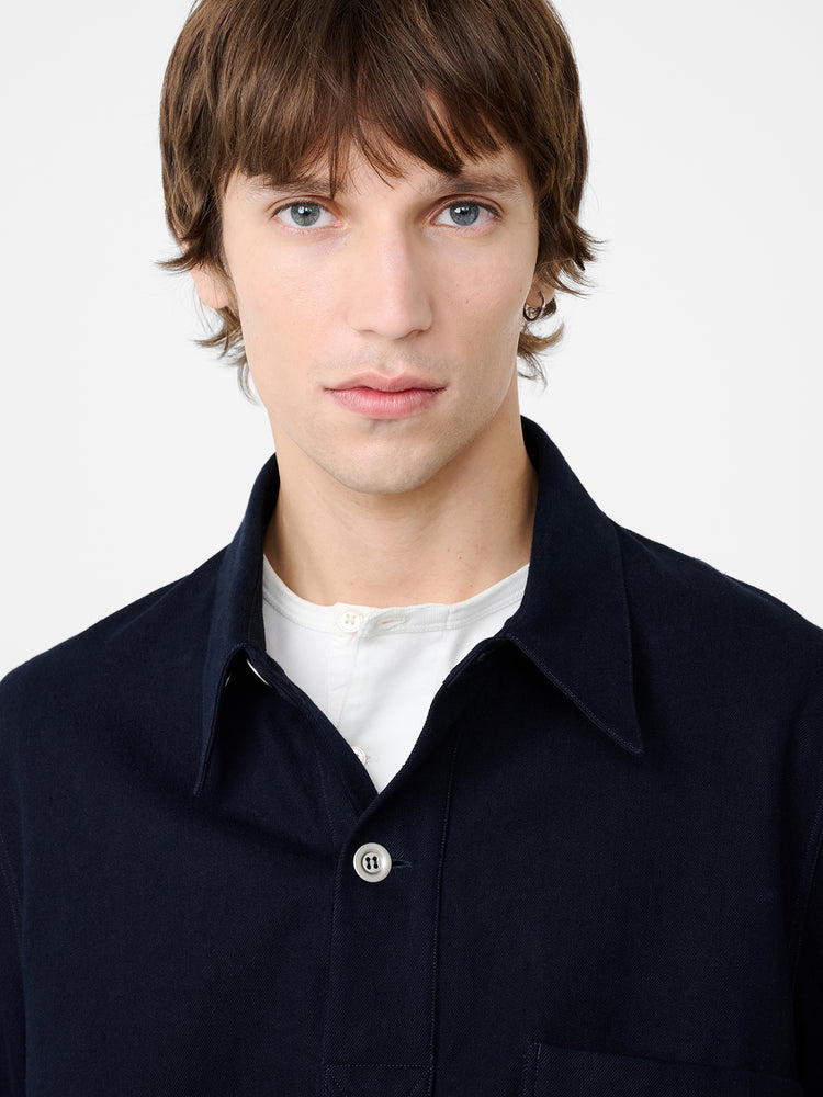 STOWE SHIRT IN INDIGO