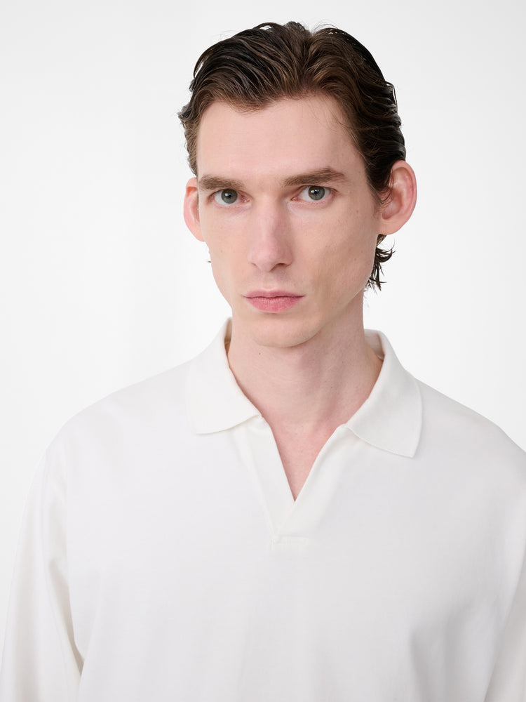 SUDDS LONG SLEEVE JERSEY IN PARCHMENT