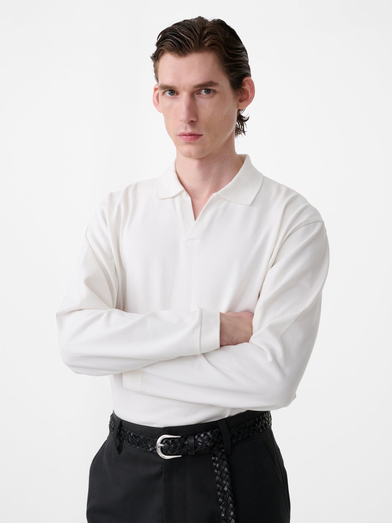 SUDDS LONG SLEEVE JERSEY IN PARCHMENT
