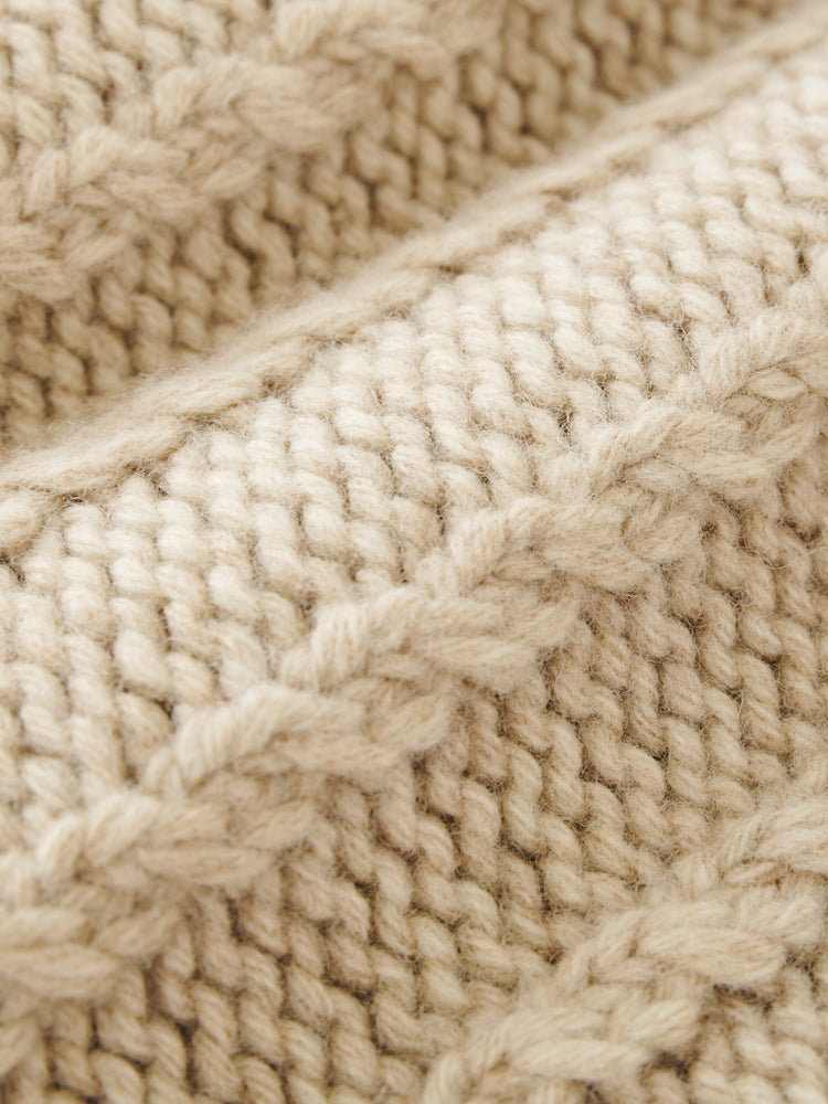 SN X AARON LEVINE SUSSEX KNIT IN OATMEAL