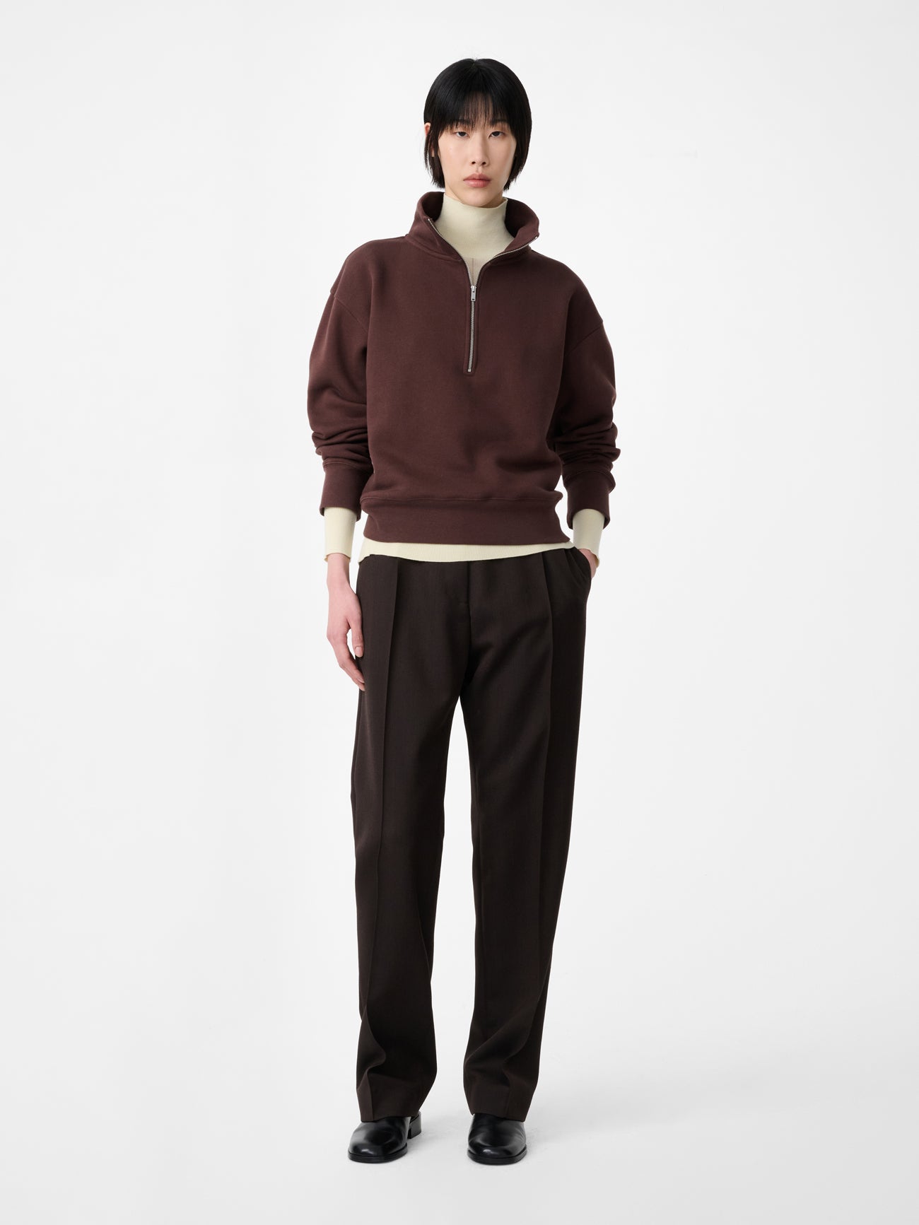 THALEN JERSEY IN CHESTNUT