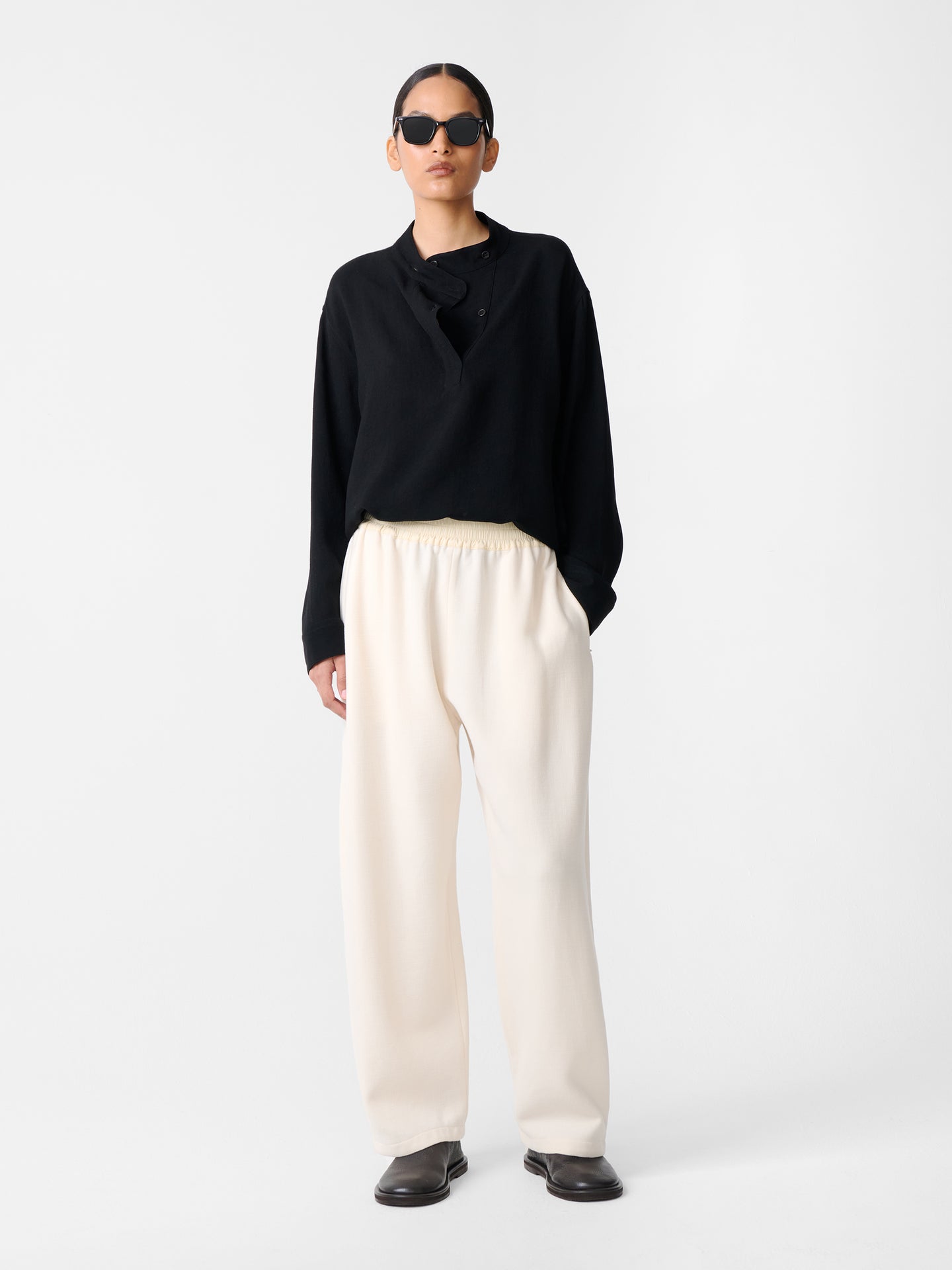 THALO PANT IN CHALK