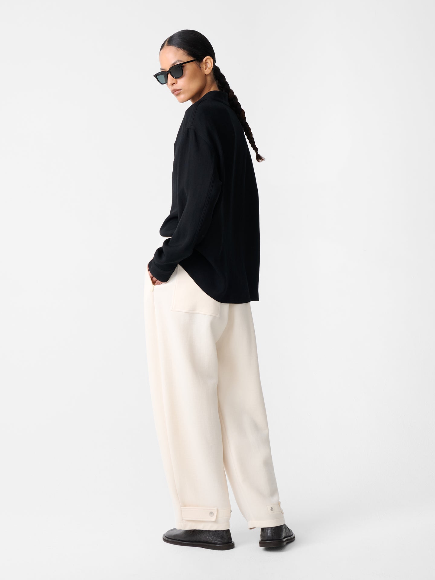THALO PANT IN CHALK