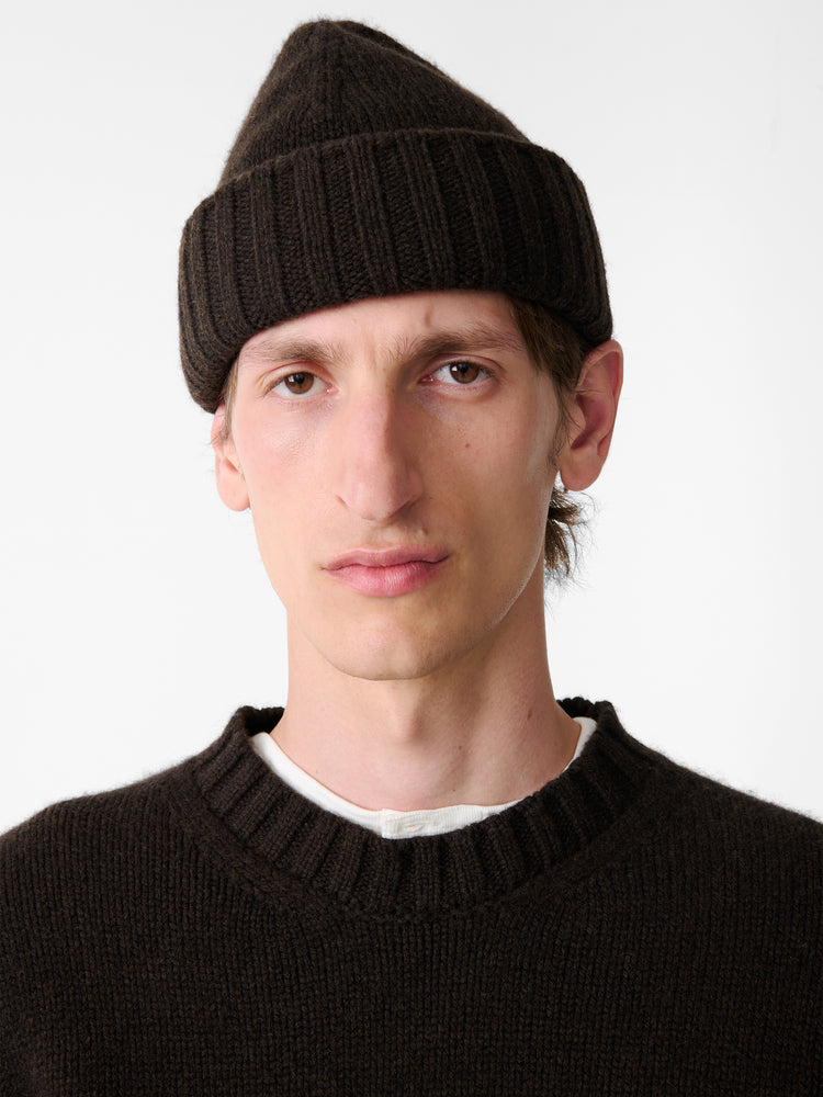 TIMO BEANIE IIN ESPRESSO BROWN