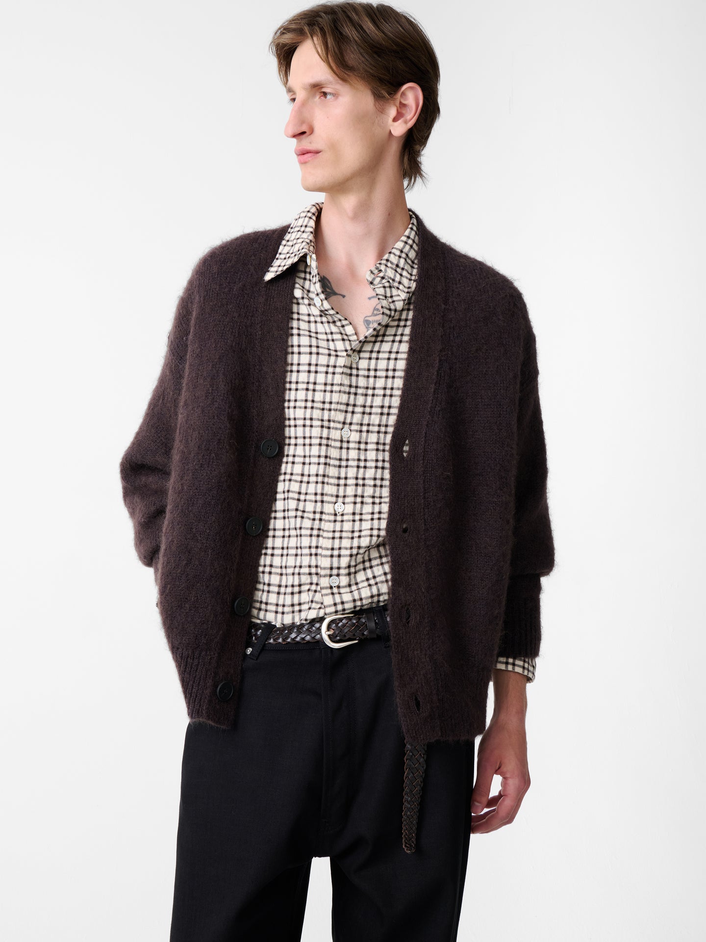 TREY KNIT IN ESPRESSO