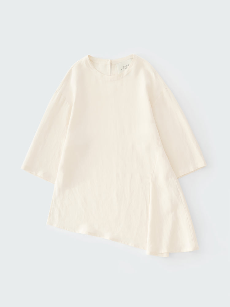 VICHY TOP IN CHALK