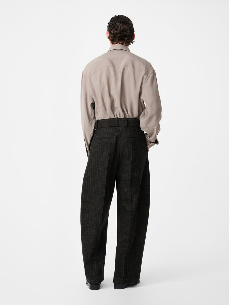 VITAL BELTED PANT IN PEAT
