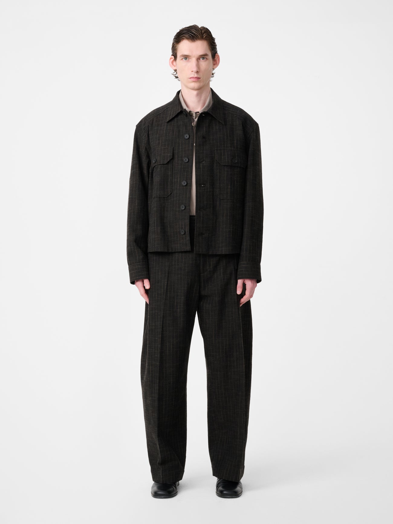 VITAL BELTED PANT IN PEAT