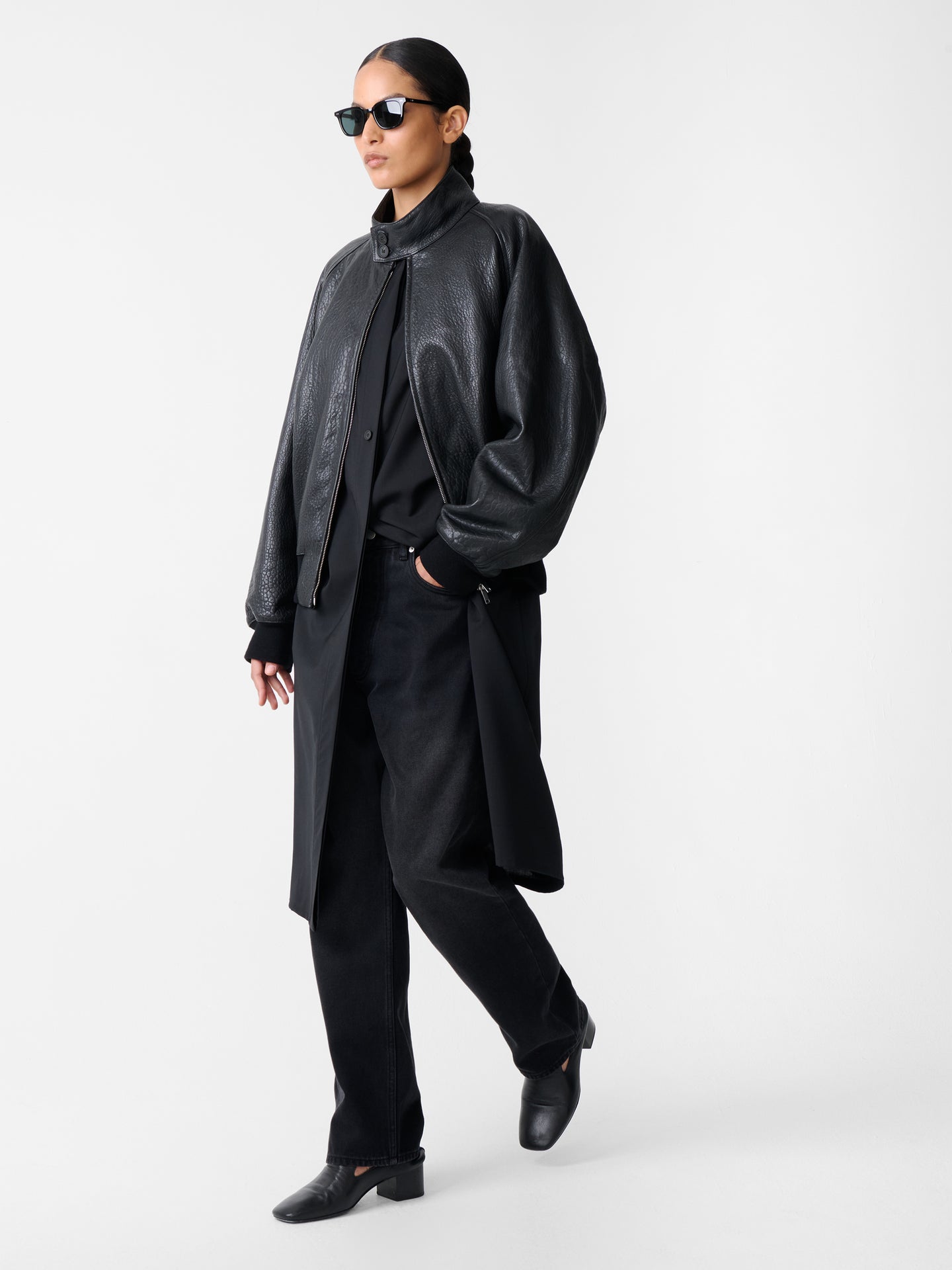 WHEELER DRESS IN BLACK