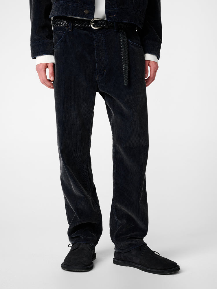SN X AARON LEVINE WOODSTOCK CORDUROY PANT IN FADED BLUE