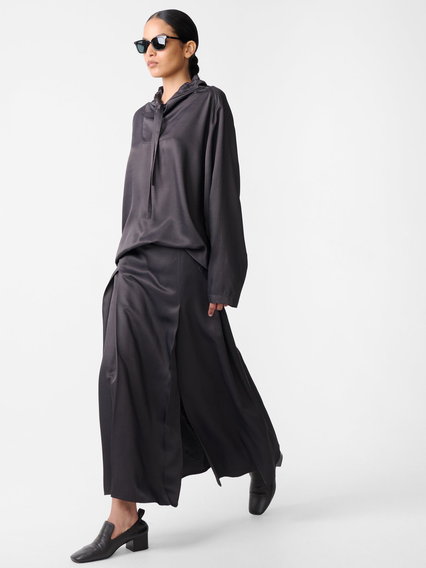 YOURI SKIRT IN SLATE