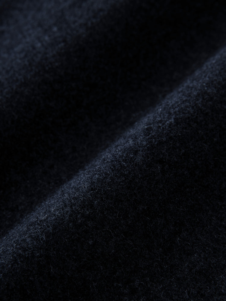 NOTCH COAT IN DARK NAVY